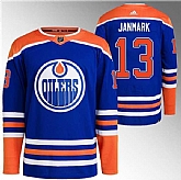 Men's Edmonton Oilers #13 Mattias Janmark Royal Stitched Jersey Dzhi,baseball caps,new era cap wholesale,wholesale hats